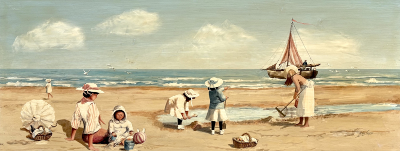 Strandplezier met bomschuit in Noordwijk