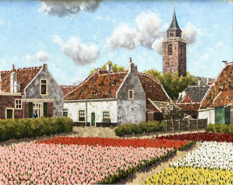 Zicht op Rijnsburg