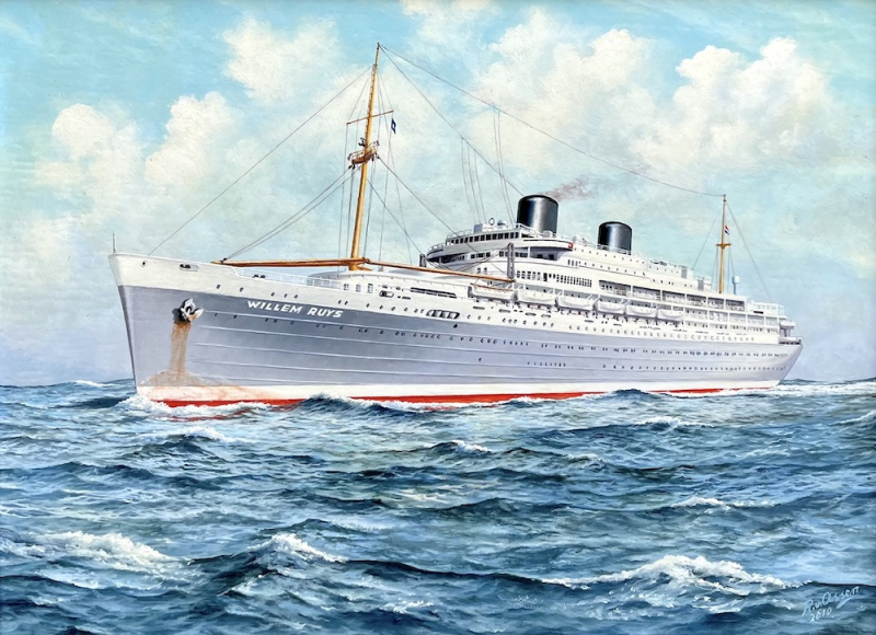 Passagiersschip de 'Willem Ruys