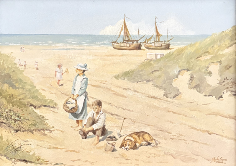 Strandafgang Noordwijk