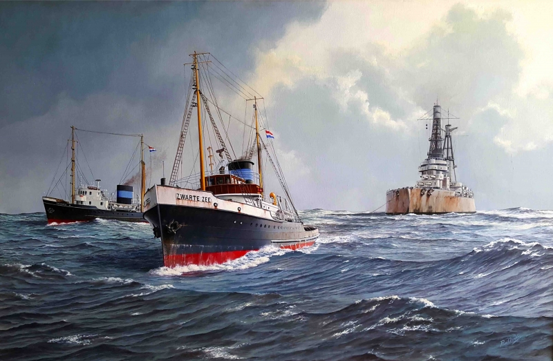 De 'Zwarte Zee' in 1957