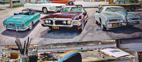 Oldtimer schilderijen