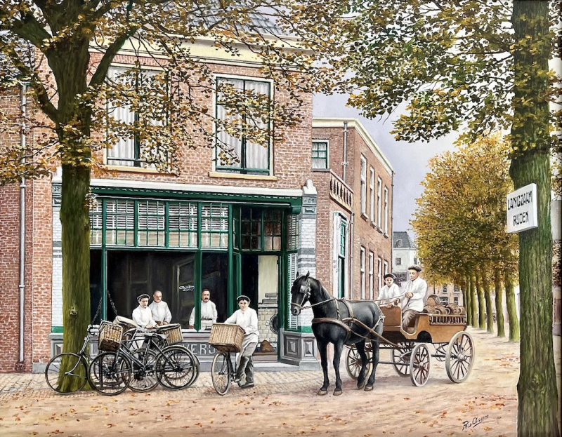Lindenplein rond 1900