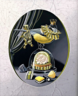 La mésange charbonnière à la tarte citron