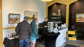 Expositie bollenstreek schilderijen Leo van den Ende