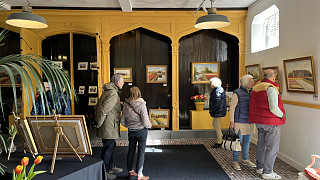 Expositie bollenstreek schilderijen Leo van den Ende